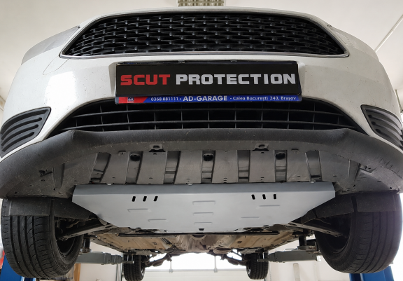 Aluminium skid plate for Ford C-max