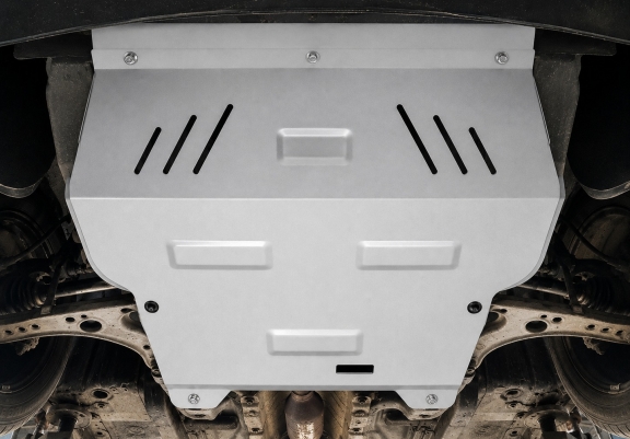 Aluminum skid plate for Skoda Octavia
