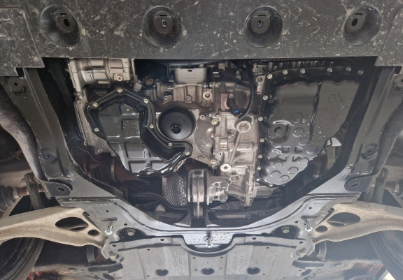 Aluminium skid plate for Renault Austral