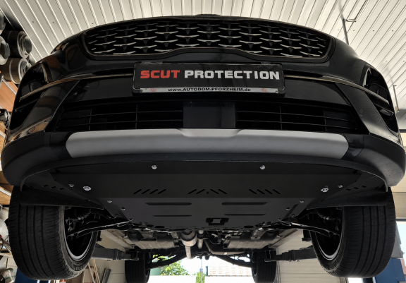 Steel skid plate for Kia Sportage