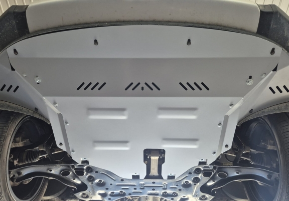 Aluminum skid plate for Kia Sportage