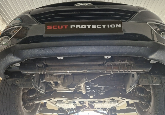Steel skid plate for Kia Sportage