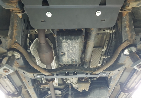Steel gearbox skid plate for Toyota 4Runner