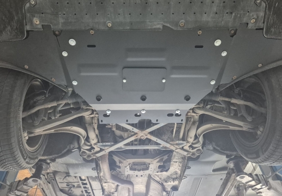 Steel skid plate for Audi A4 B8, diesel