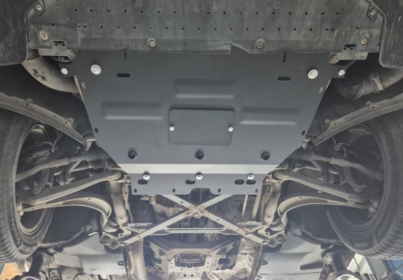 Steel skid plate for Audi A4 B8, diesel
