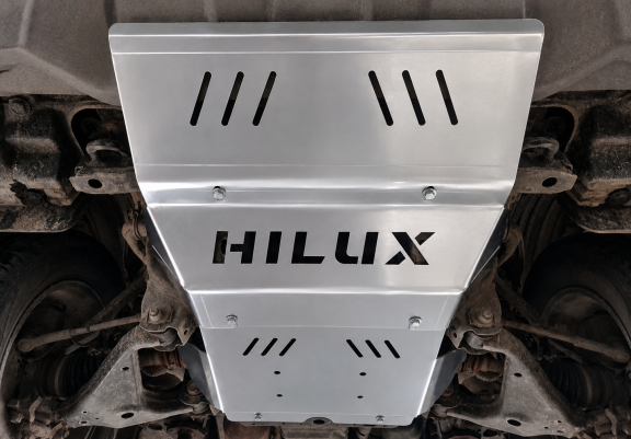 Aluminum radiator skid plate for Toyota Hilux Revo