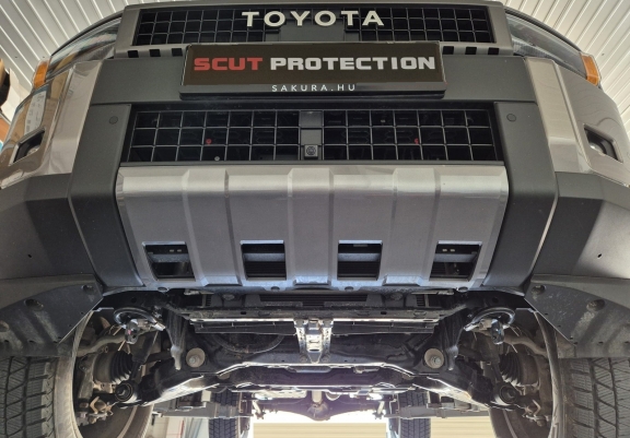 Steel skid plate for Toyota Land Cruiser - promotional package