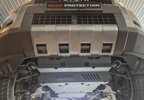 Steel skid plate for Toyota Land Cruiser - promotional package