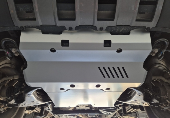 Aluminium skid plate for Toyota Land Cruiser - promotional package