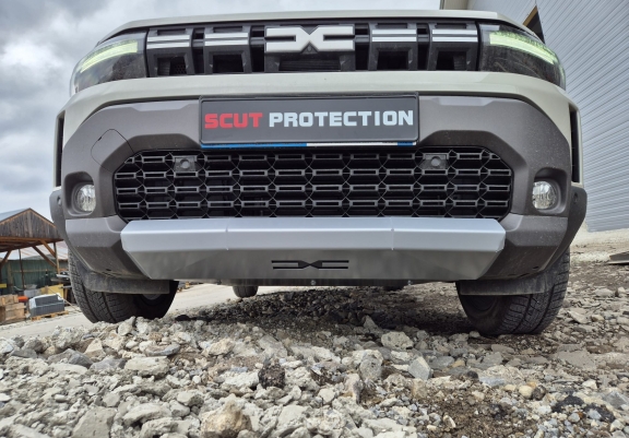 Aluminum skid plate for Dacia Duster- 4x2