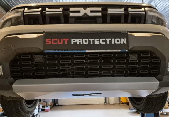 Aluminum skid plate for Dacia Duster- 4x2