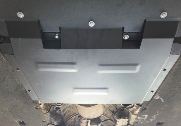 Steel gearbox skid plate for Audi A6 A6