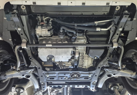 Steel skid plate for Vw Crafter