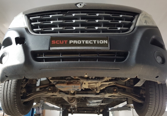 Aluminium skid plate for Nissan Interstar