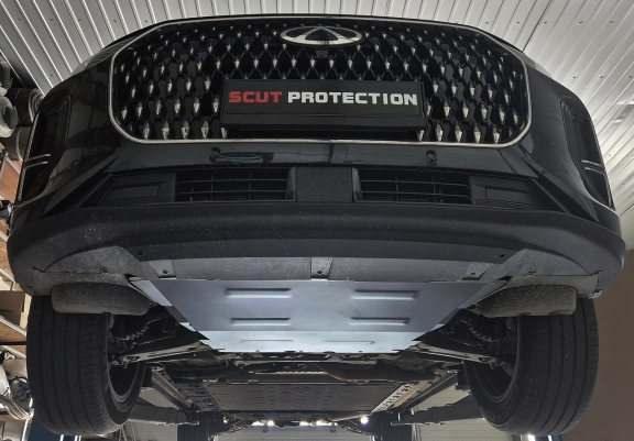 Steel skid plate for Chery Tiggo 9