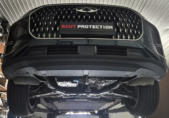 Steel skid plate for Chery Tiggo 9