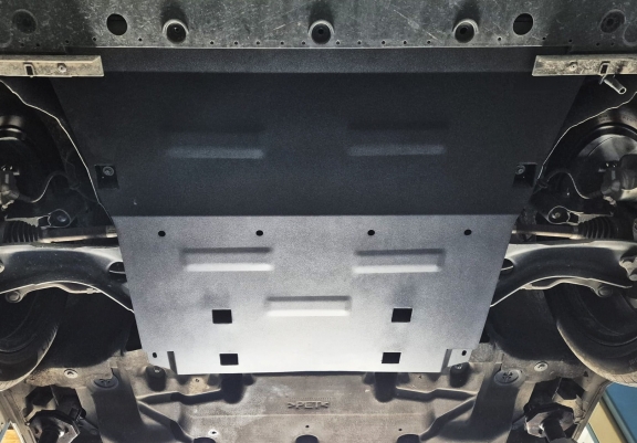 Steel skid plate for Renault 4 E-Tech