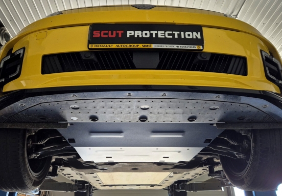 Steel skid plate for Renault 4 E-Tech