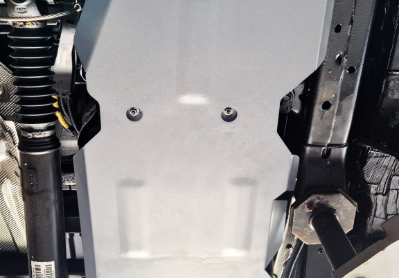 Aluminum fuel tank skid plate  for Toyota Hilux