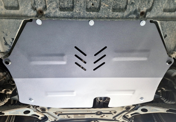 Aluminum skid plate for Mitsubishi Eclipse Cross