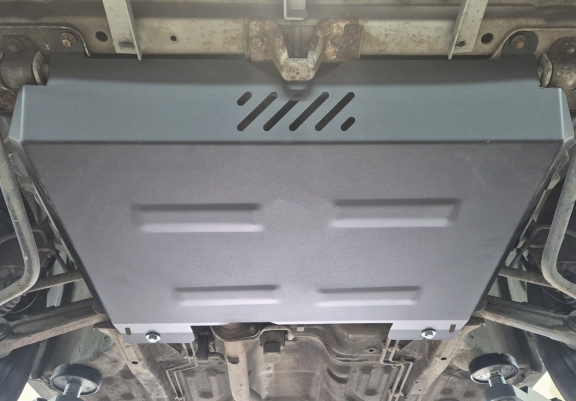 Steel skid plate for the protection of the engine and the gearbox for Suzuki Wagon R+