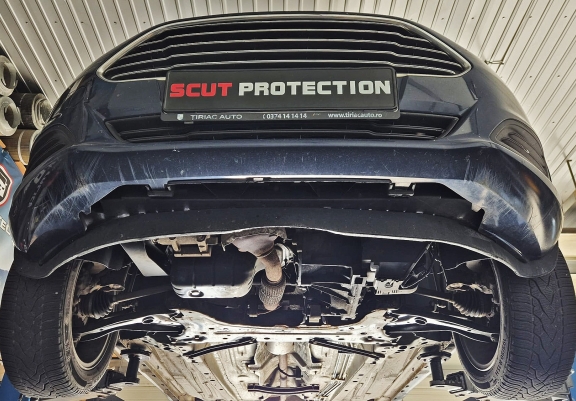 Steel skid plate for Ford KA+