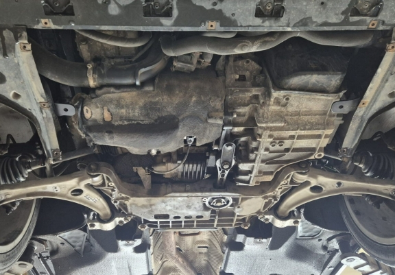Steel skid plate for Audi Q3